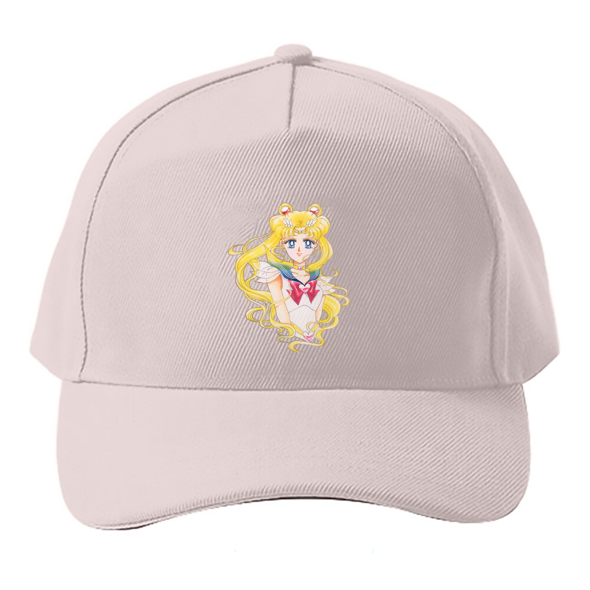 （画像用） 美少女戦士セーラームーン 月野 うさぎ つきの うさぎ Sailor Moon Tsukino Usagi ベースボールキャップ 綿100％ 男女兼用 帽子 スポーツ